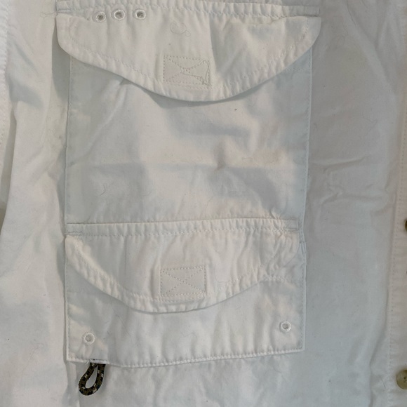 Men’s Colombia Performance Cotton Shirt White Sz L - Picture 4 of 8
